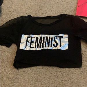 Feminist Crop Top